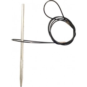 Marlin Ψαροβελόνα Inox 17cm με Πετονιά