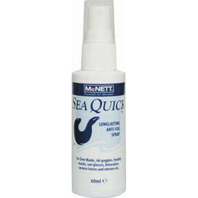 McNett Sea Quick Αντιθαμβωτικό Μάσκας Υγρό Spray 60ml