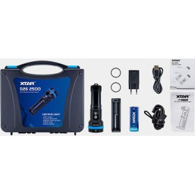 XTAR D26 Φακός Κατάδυσης Led με Φωτεινότητα 2500lm για Βάθος έως 100m XTAR D26 Φακός Κατάδυσης Led με Φωτεινότητα 2500lm για Βάθος έως 100m