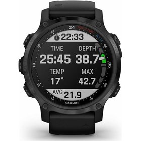 Garmin Descent MK2S Black Silicone Band Garmin Descent MK2S Black Silicone Band