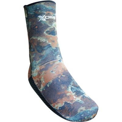 XDive Καλτσάκια Κατάδυσης από Ξυρισμένο Neoprene Camo 3mm