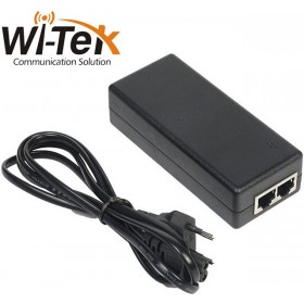 PoE+ Injector 100Mbps 48V 0.5A 24W