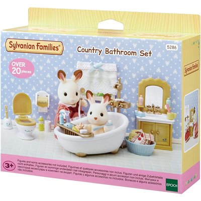 Epoch Sylvanian Families Country Bathroom Set - Σετ Μπάνιου Εξοχής 