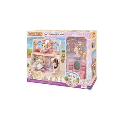 Epoch Sylvanian Families Ponys Stylish Hair Salon - Στιλάτο Κομμωτήριο Των Πόνυ 