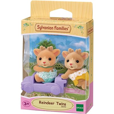 Epoch Sylvanian Families Reindeer Twins - Τάρανδοι Διδυμακια 