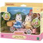 Epoch Sylvanian Families Tandem Cycling Set Husky Sister &amp Brother - Σετ Ποδήλατο Αδερφός Και Αδερφή Χάσκυ 