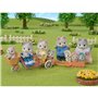 Epoch Sylvanian Families Tandem Cycling Set Husky Sister &amp Brother - Σετ Ποδήλατο Αδερφός Και Αδερφή Χάσκυ 