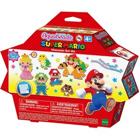 Epoch Aquabeads Super Mario Character Set (w/ Star Beads) - Πλήρες σετ παιχνιδιού με θέμα Super Mario 