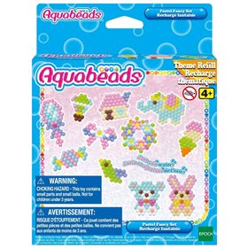 Epoch Aquabeads Pastel Fancy Set Συμπληρωματικά Σετ Με Χάντρες Σε Παστέλ Χρώματα 