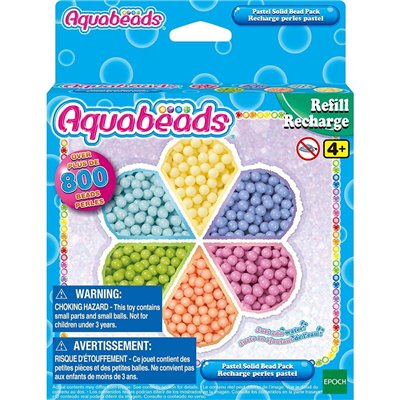 Epoch Aquabeads Pastel Solid Bead Pack - Συμπληρωματικά σετ με χάντρες 