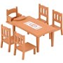 Epoch Sylvanian Families Family Table &amp Chairs - Σετ Τραπέζι Και Καρέκλες 