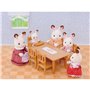 Epoch Sylvanian Families Family Table &amp Chairs - Σετ Τραπέζι Και Καρέκλες 