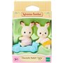 Epoch Sylvanian Families Chocolate Rabbit Twins - Σοκολατένια Κουνέλια Διδυμακια 