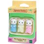 Epoch Sylvanian Families Marshmallow Mouse Triplets - Ποντίκια Μαρσμαλοου Τρίδυμα 