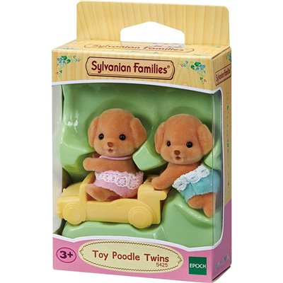 Epoch Sylvanian Families Toy Poodle Twins - Κανίς Διδυμα 