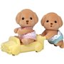 Epoch Sylvanian Families Toy Poodle Twins - Κανίς Διδυμα 