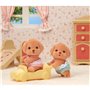 Epoch Sylvanian Families Toy Poodle Twins - Κανίς Διδυμα 