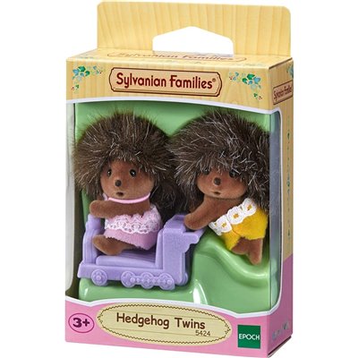 Epoch Sylvanian Families Hedgehog Twins - Σκαντζόχοιροι Διδυμα 