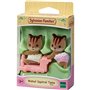 Epoch Sylvanian Families Walnut Squirrel Twins - Σκίουροι Διδυμακια 