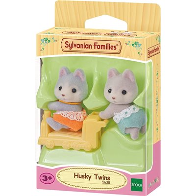 Epoch Sylvanian Families Husky Twins - Χάσκυ Διδυμακια 