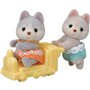 Epoch Sylvanian Families Husky Twins - Χάσκυ Διδυμακια 