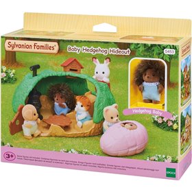 Epoch Sylvanian Families Baby Hedgehog Hideout - Η Κρυψώνα Του Μωρού Σκαντζόχοιρού 