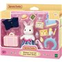 Epoch Sylvanian Families Weekend Travel Set Snow Rabbit Mother Σετ Εκδρομή Σαββατοκύριακου Μαμά Κουνελάκι Του Χιονιού 