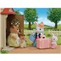 Epoch Sylvanian Families Weekend Travel Set Snow Rabbit Mother Σετ Εκδρομή Σαββατοκύριακου Μαμά Κουνελάκι Του Χιονιού 