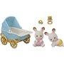 Epoch Sylvanian Families Chocolate Rabbit Twins Set - Σετ Δίδυμα Σοκολατένια Κουνελάκια 