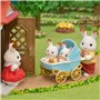 Epoch Sylvanian Families Chocolate Rabbit Twins Set - Σετ Δίδυμα Σοκολατένια Κουνελάκια 