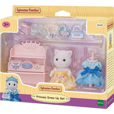 Epoch Sylvanian Families Princess Dress Up Set Σετ Ρούχων Πριγκίπισσας 