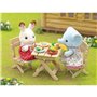 Epoch Sylvanian Families BBQ Picnic Set Elephant Girl Σετ Μπάρμπεκιου Κοριτσάκι Ελέφαντας 