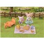 Epoch Sylvanian Families Sunny Picnic Se Σετ Πικνίκ Στη Λιακάδα - Αδερφή και Μωρό Αλεπουδάκι Φενεκ 