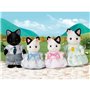 Epoch Sylvanian Families Tuxedo Cat Family - Οικογένεια Γατών Με Σμόκιν 