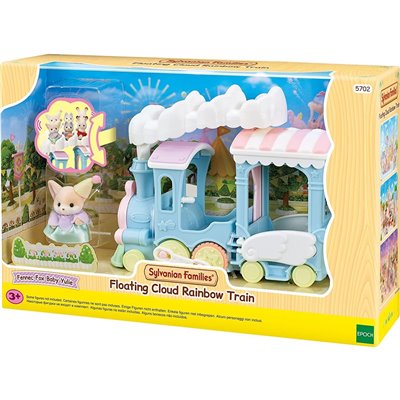 Epoch Sylvanian Families Floating Cloud Rainbow Train - Τρένο Ουράνιο Τόξο Με Συννεφάκι 