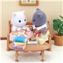 Epoch Sylvanian Families Persian Cat Family - Οικογένεια Περσικές Γάτες 