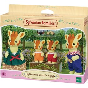 Epoch Sylvanian Families Highbranch Giraffe Family - Οικογένεια Καμηλοπαρδάλεων 