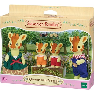 Epoch Sylvanian Families Highbranch Giraffe Family - Οικογένεια Καμηλοπαρδάλεων 