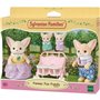 Epoch Sylvanian Families Fennec Fox Family - Οικογένεια Αλεπούδων Φενεκ 