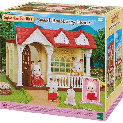 Epoch Sylvanian Families Sweet Raspberry Home - Το Σπίτι Του Γλυκού Ρασμπερυ 