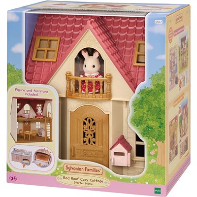 Epoch Sylvanian Families Red Roof Cosy Cottage - Σπίτι Του Αγρού Με Κόκκινη Σκεπή 