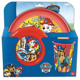 Stor Σετ Φαγητού 3 Τμχ. Paw Patrol Comic  Stor Σετ Φαγητού 3 Τμχ. Paw Patrol Comic