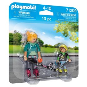 Playmobil Sports And Action Duopack Παίκτες Roller Hockey 