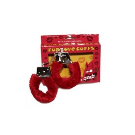 maskarata Χειροπέδες Σε Κουτί Με Γουνάκι Κόκκινες  maskarata Χειροπέδες Σε Κουτί Με Γουνάκι Κόκκινες