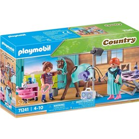Playmobil Country Κτηνιατρείο Αλόγων 