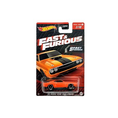 Mattel Hot Wheels Fast And Furious 1070 Dodge Hemi Challenger 