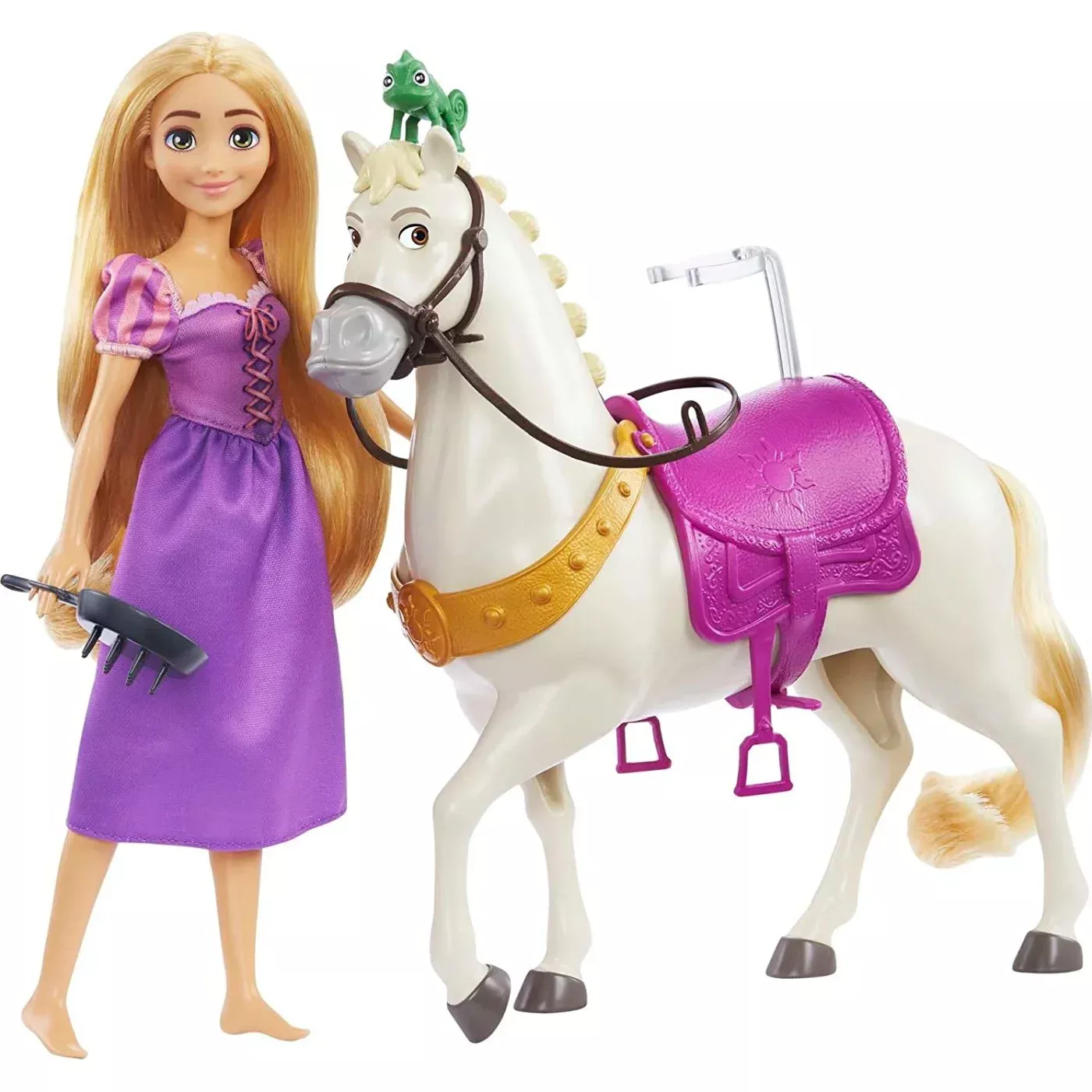 Mattel Disney Princess Toys, Rapunzel και Maximus Άλογο 