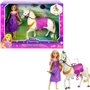 Mattel Disney Princess Toys, Rapunzel και Maximus Άλογο 