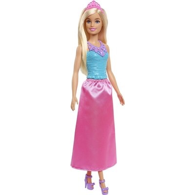 Mattel Barbie Πριγκιπικό Φόρεμα Ροζ Φούστα 