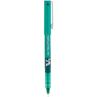 PILOT Στυλό V5 Liquid Ink Rollerball 0.5 mm Tip (Single Pen) - Πράσινο 